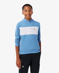 Sweatshirt aus Fleece mit Colorblock-Design