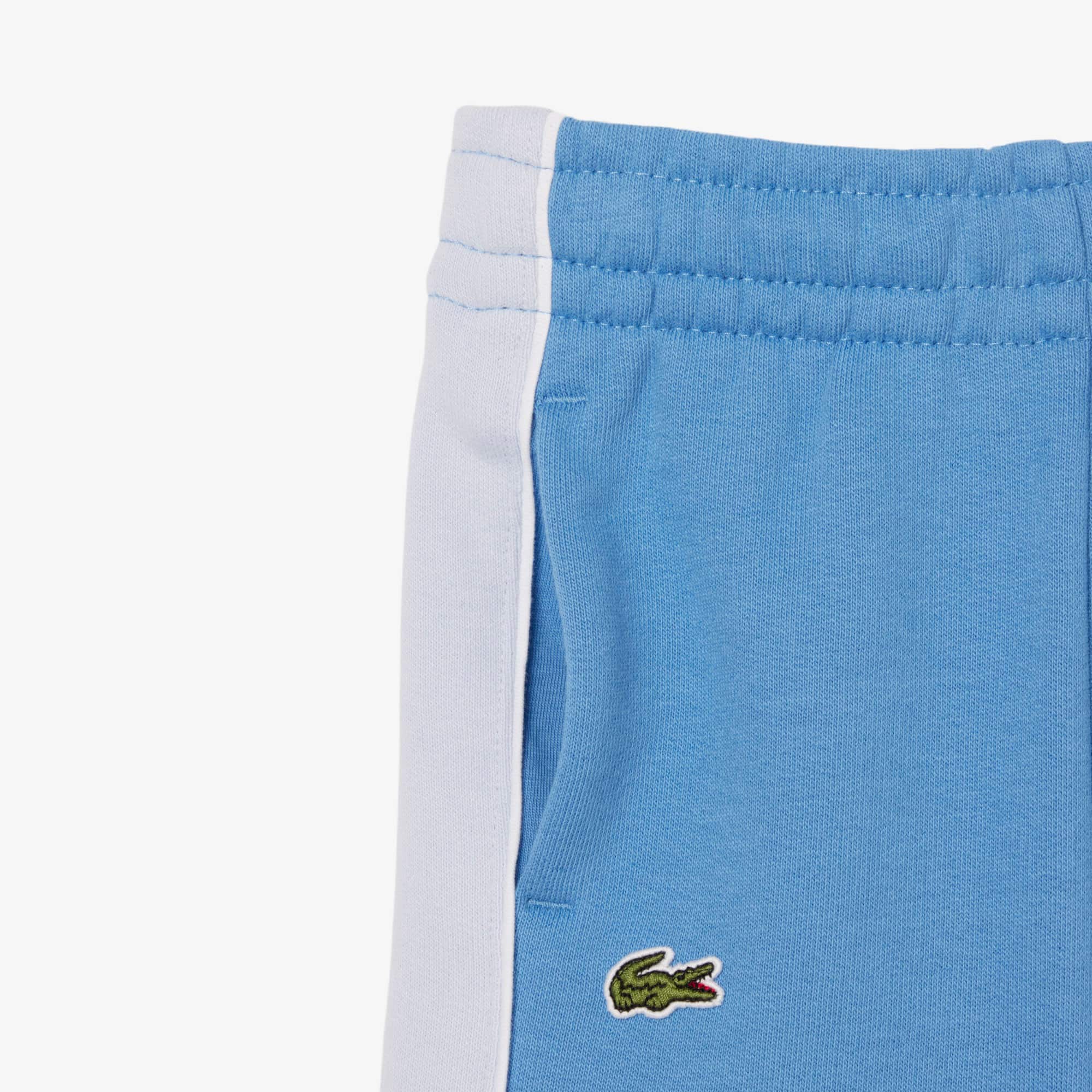 Thumbnail - Lacoste Fleece-Shorts mit Colorblock-Design - Blau Size 6 - 6A