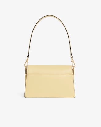 Ledertasche Tennis Bliss mit Klappverschluss