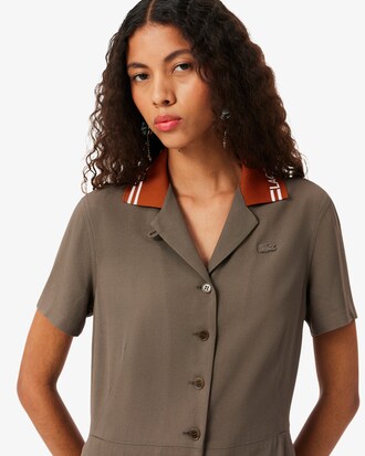 Polokleid Runway aus Piqu&eacute; mit Logo