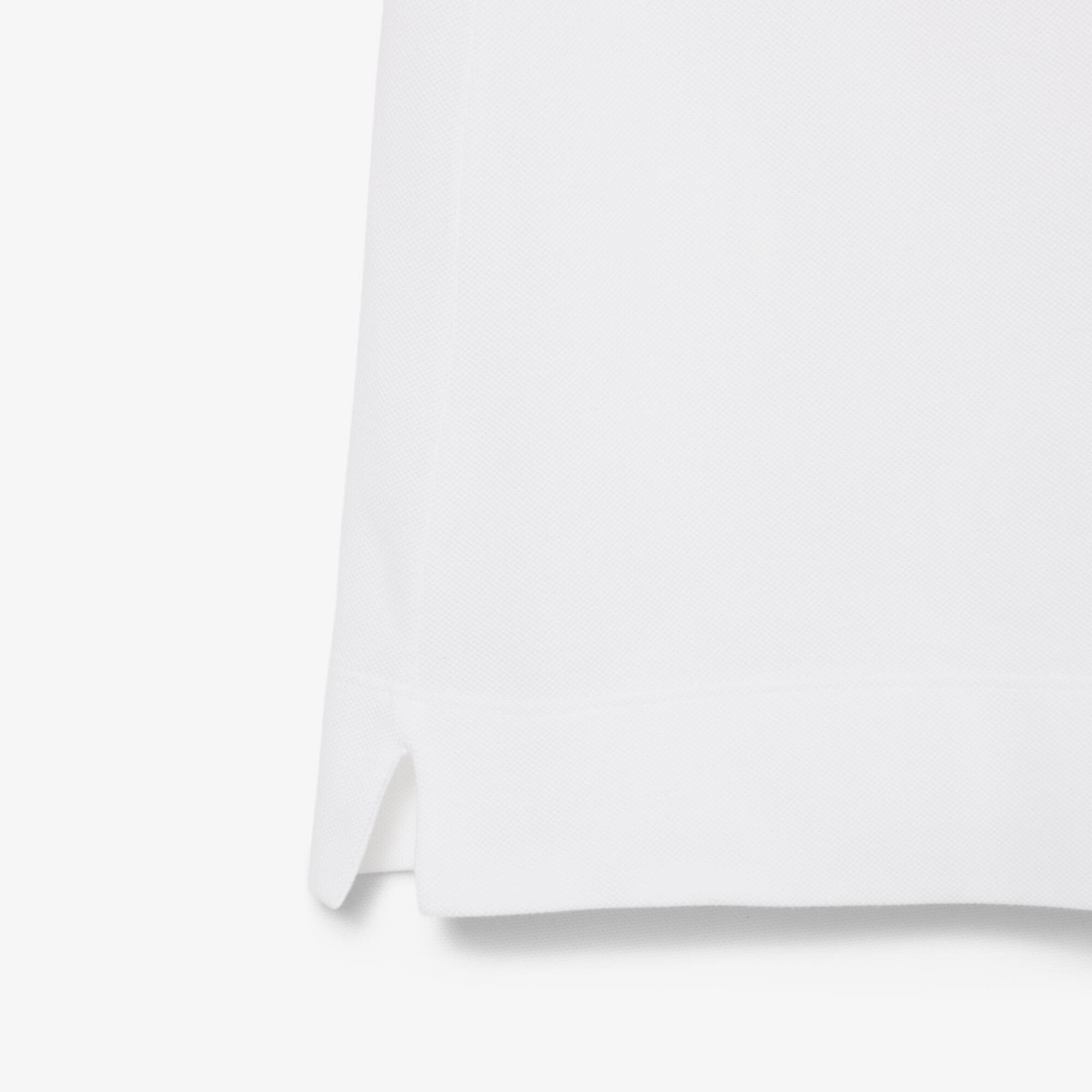 Thumbnail - Lacoste Ärmelloses Polokleid aus Piqué - Weiß Size 38