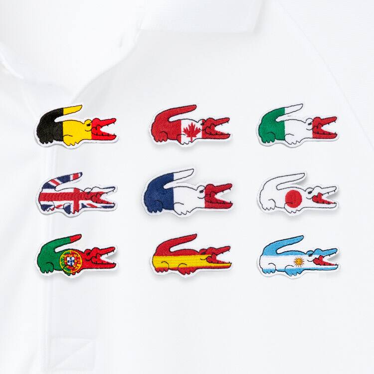 lacoste custom polo