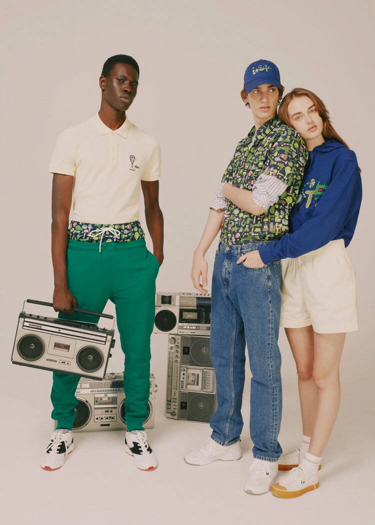 CrocoSeries: 3 collaborations, 3 artists, 3 styles | Lacoste