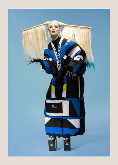 2023 Lacoste x Freaky Debbie Kimono