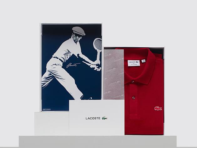 lacoste custom polo