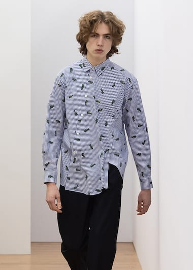 Lacoste x Comme des Garçons Shirt crocodile shirt