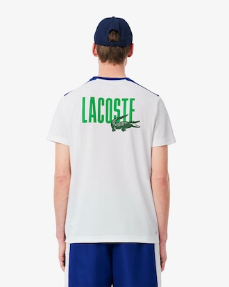 XL Print Colour-Block Tennis T-shirt