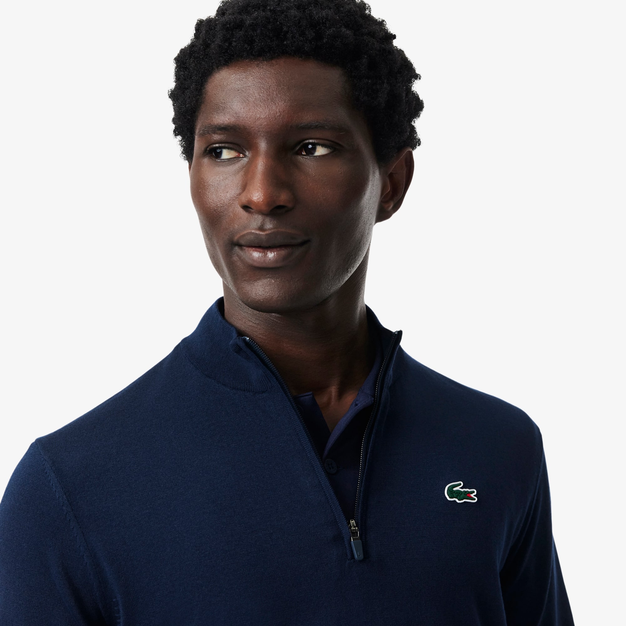 Quarter Zip Golf Sweater - Men's Knitwear - New In 2026 | Lacoste