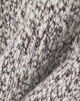 Mercerized Knit Wool Cardigan