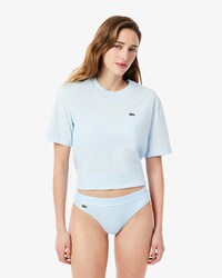 Ribbed Cotton String Briefs