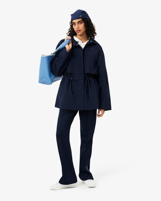 Mid Length Water-Repellent Oversized Parka