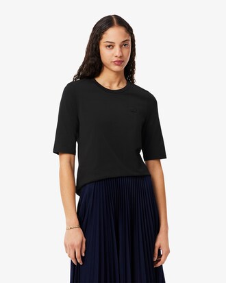 Soft Cotton Three Quarter Sleeve T-shirt