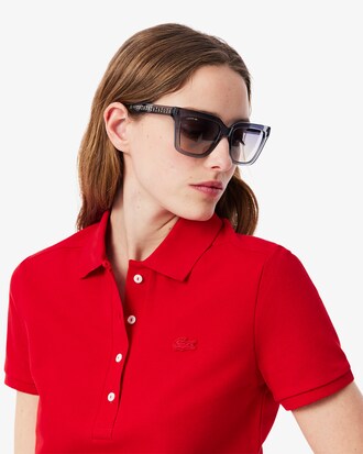 L.12.D Slim Fit Stretch Piqué Polo Shirt