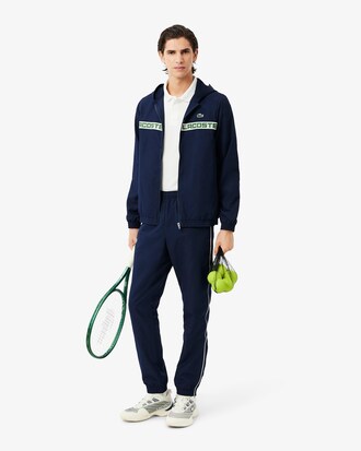 Logo Stripe Tennis Tracksuit