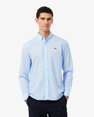Regular Fit Stretch Poplin Shirt