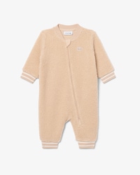 Newborn Sherpa Fleece Pramsuit