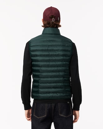 Water-Repellent Puffed Vest