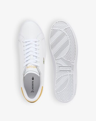 Men's Powercourt Leather Sneakers