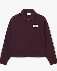 Tennis Heritage Zipped Badge Accent Sweatshirt