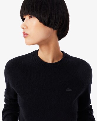 3D Knit Carded Wool Sweater