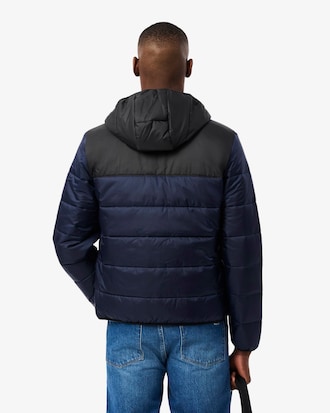 Water-Repellent Quilted Puffed Jacket