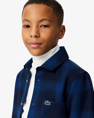 Plaid Flannel Overshirt