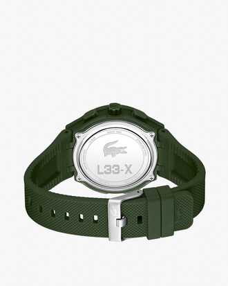 LC33 Analog and Digital Silicone Watch