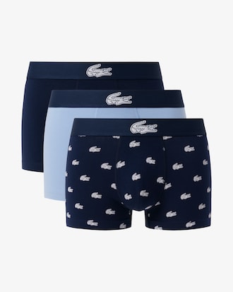 3-Pack Crocodile Print Trunks
