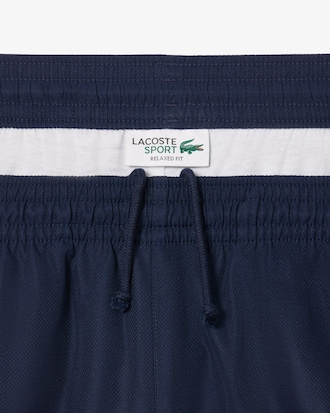 Lightweight Colour-Block Stripe Tennis Shorts
