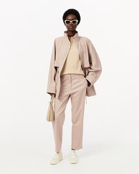 Straight Fit Cotton Gabardine Chino Pants