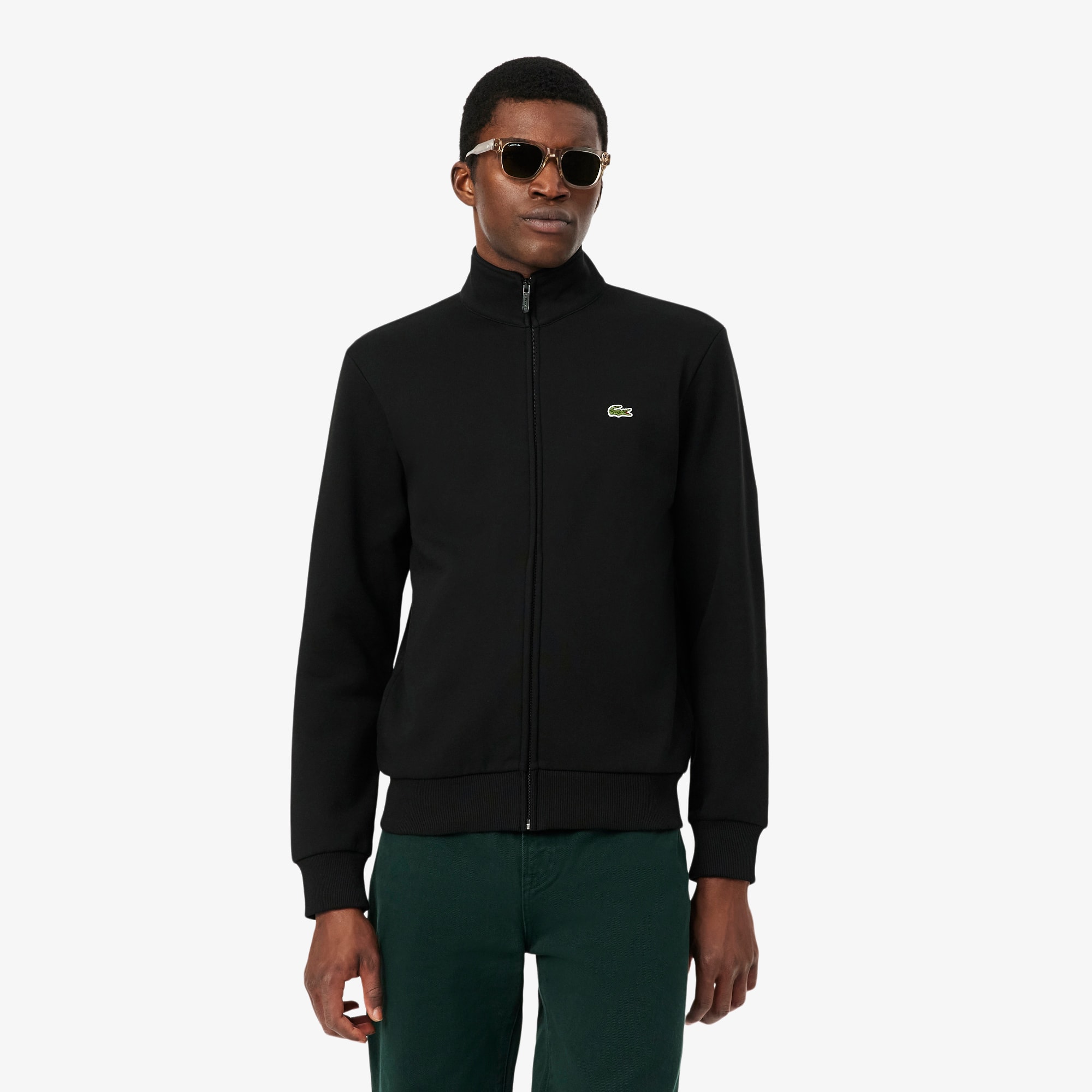 Zipped Fleece Sweatshirt - Men's Sweatshirts - New In 2026 | Lacoste