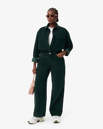 Wide Fit Corduroy Pants