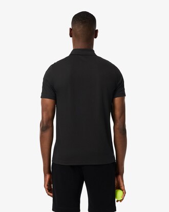 Ultra Dry Branded Stripe Tennis Polo Shirt