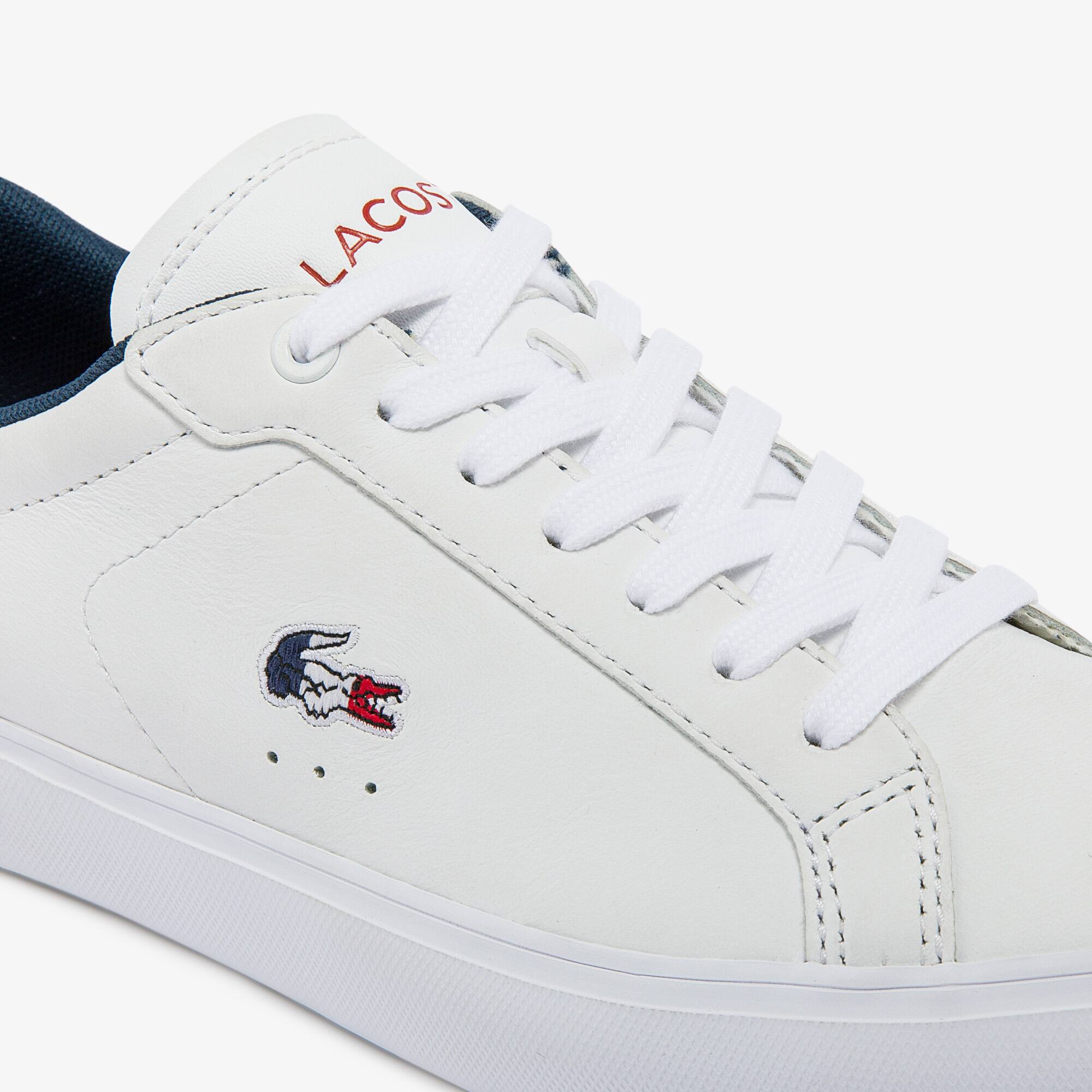 Powercourt Leather Tricolour Trainers 