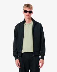 Striped Badge Accent Track Jacket