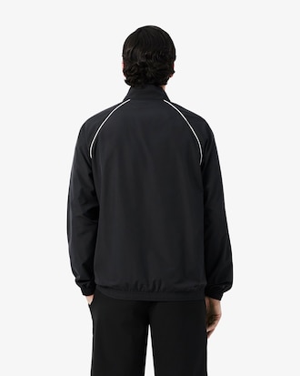 Sport Water-Repellent Trim Accent Track Jacket