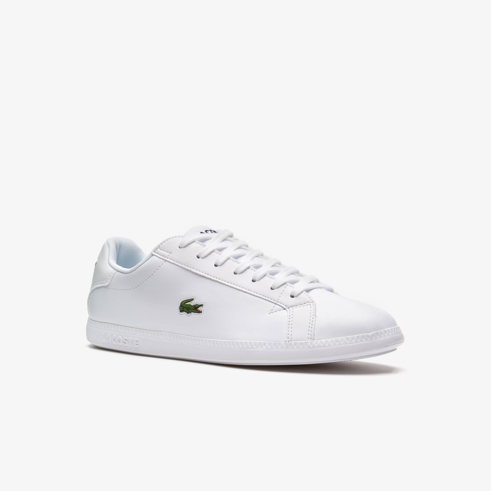 lacoste graduate leather sneaker