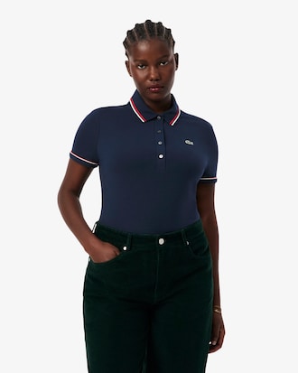 L.12.D Slim Fit Trim Detail Polo Shirt