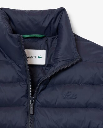 Water-Repellent Quilted Down Vest