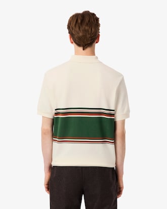 French Made Classic Fit Striped Polo Shirt