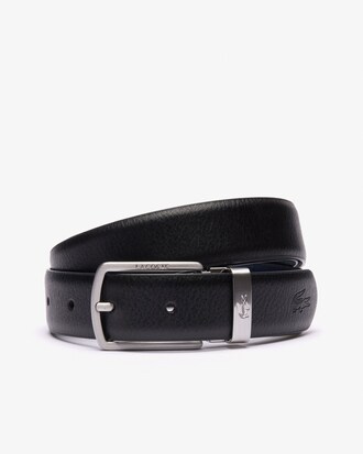 Smooth Leather Belt and 2 Buckle Gift Set