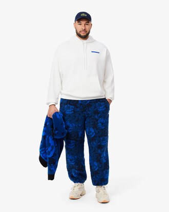 Loose Fit Print Hoodie