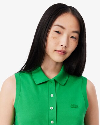 Slim Fit L.12.D Sleeveless Stretch Polo Shirt