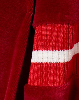 Runway Velour Track Jacket