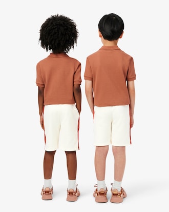 Colour-Block Fleece Shorts