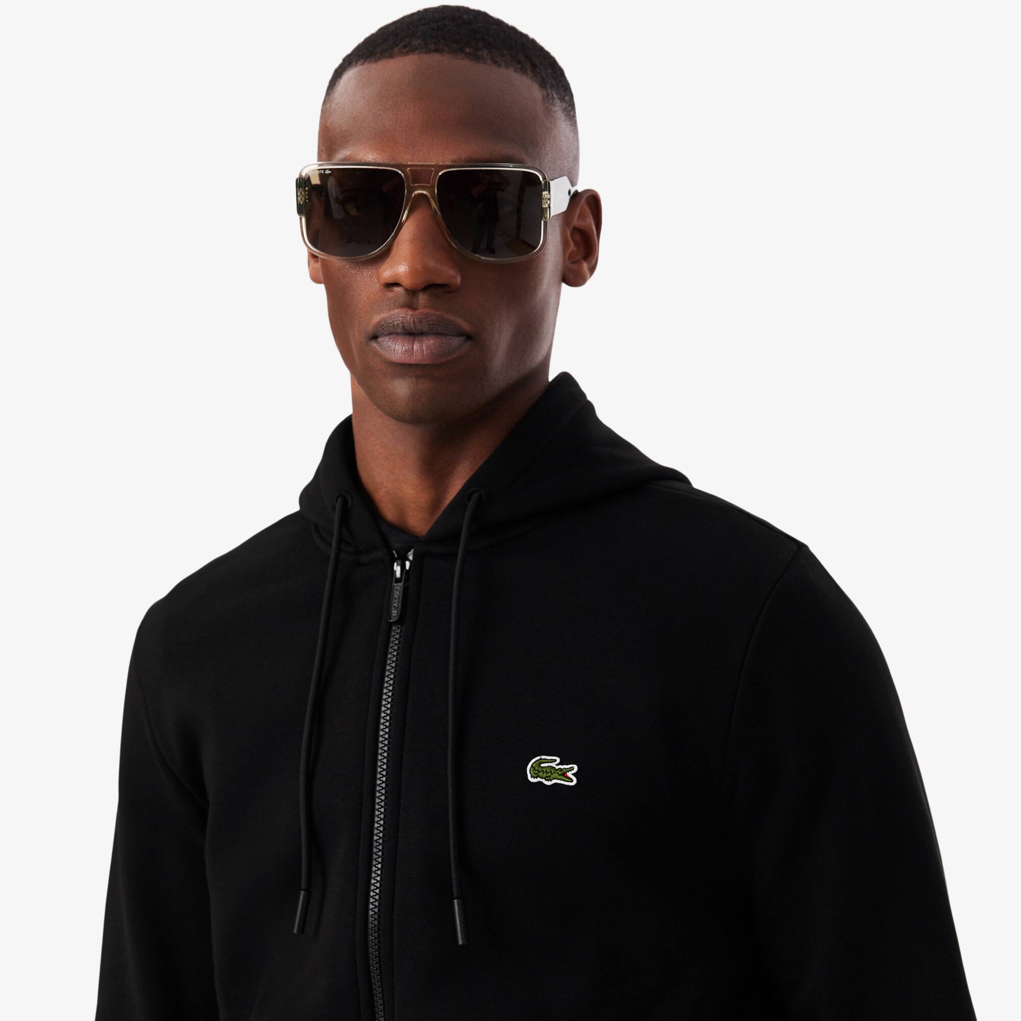 Men's Hoodie in Organic Cotton and Kangaroo Pocket | Lacoste UK