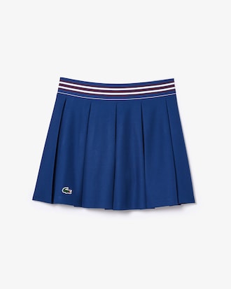 Piqué Tennis Skirt with Liner