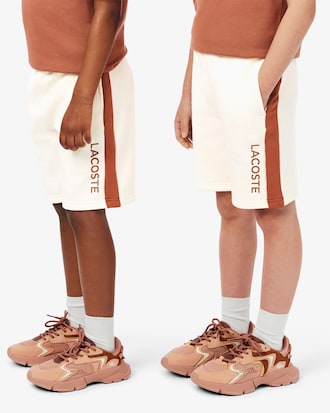 Colour-Block Fleece Shorts