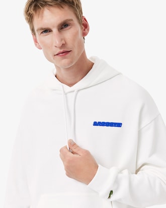 Loose Fit Print Hoodie
