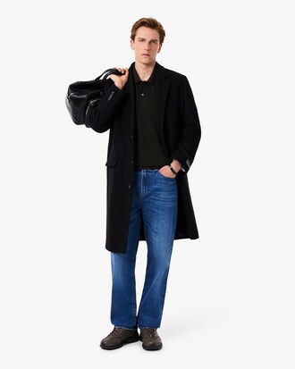 Classic Fit Diamanté Crocodile Piqué Polo Shirt